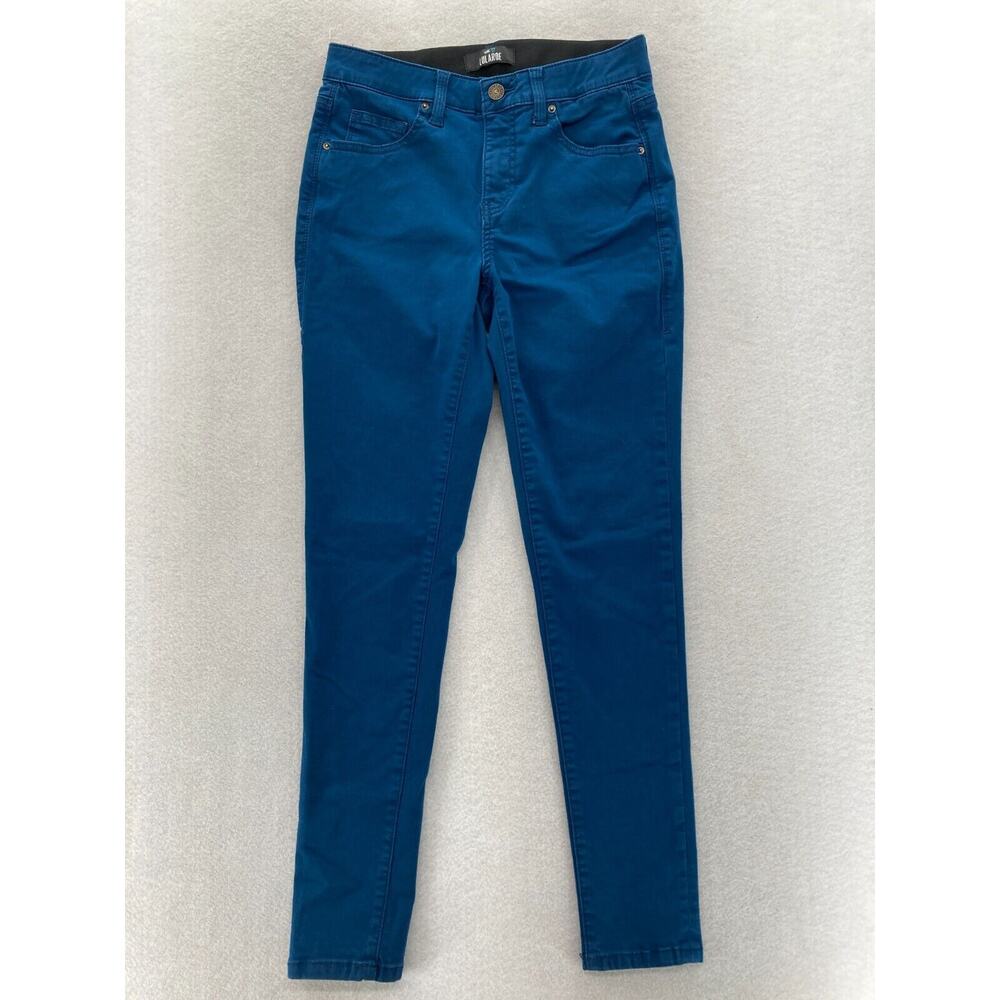 LuLaRoe With‎ Love Jeans Women's 26 Skinny Medium Blue Stretch Denim Waistband